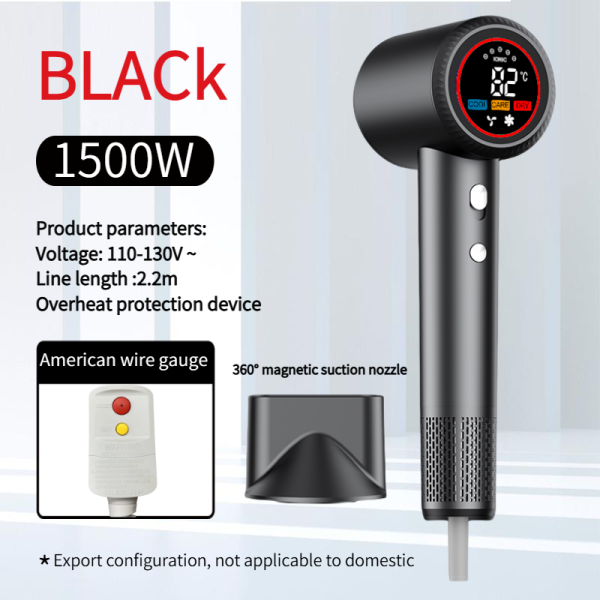 No.83 hair dryer digital screen hair dryer - Image 4