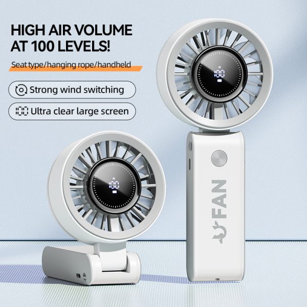 JF133 hand-held folding fan - Image 2