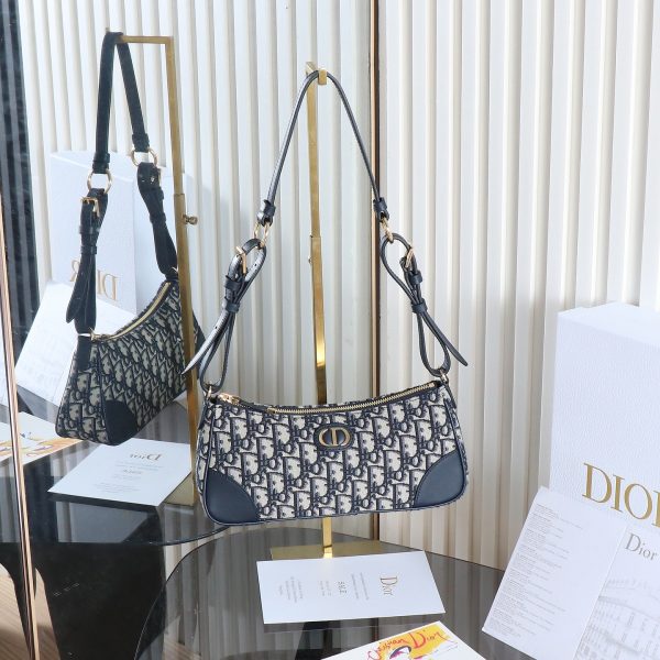Dior boutique printed messenger bag
