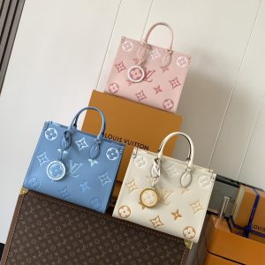 LV boutique printed handbag