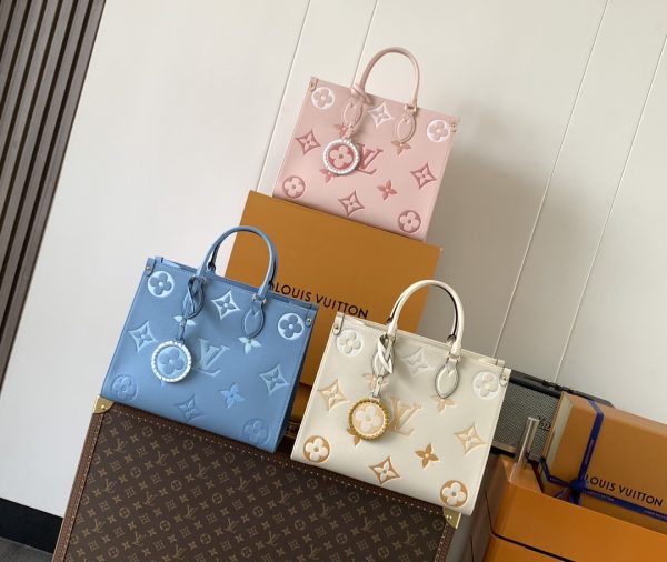 LV boutique printed handbag