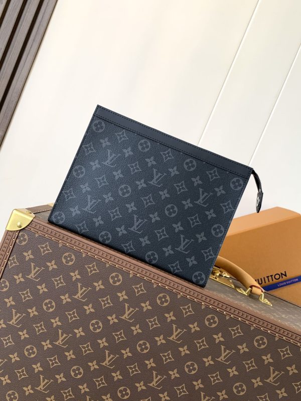 LV printed men's clutch bag - Image 2