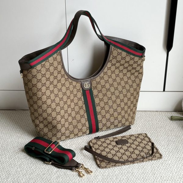Gucci Jin Dian canvas handbag - Image 6
