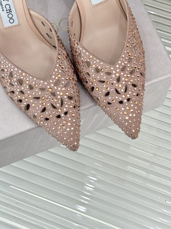 Hollow diamond cat and slippers - Image 5