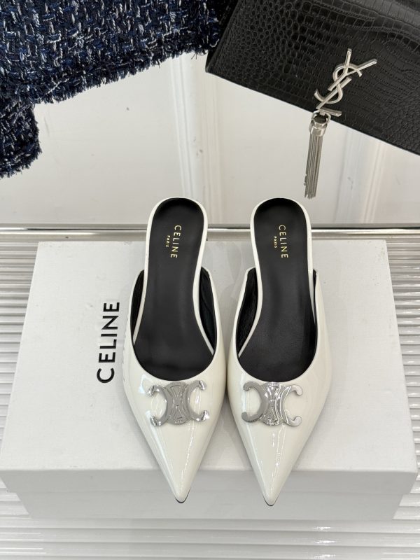 Celine's classic pointed cat and slippers - Image 3