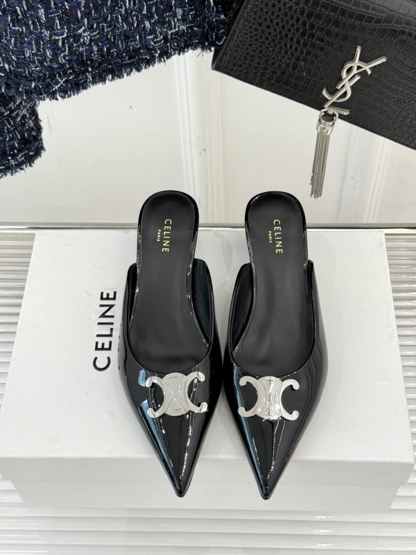Celine's classic pointed cat and slippers - Image 2